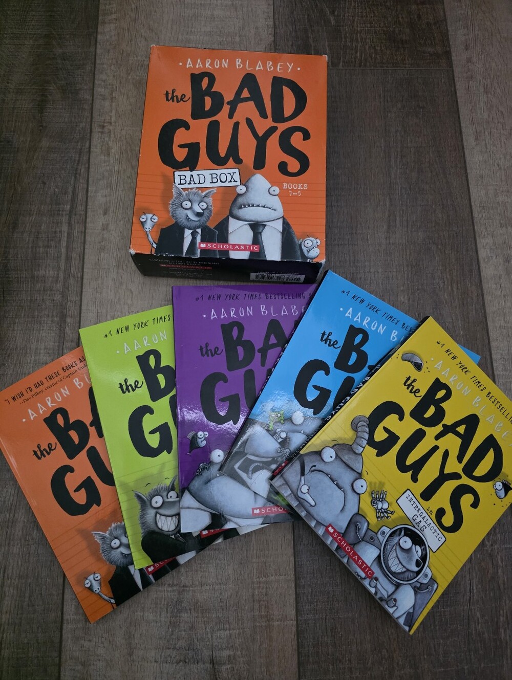The Bad Guys - 5 Paperback Book Boxset